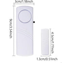 2pcs/1set-Wireless Door Window Magnetic Sensor
