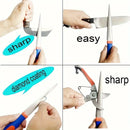 Diamond Sharpener Sharpener Metal Double Sand File Scissors
