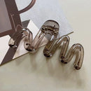 Glossy Large Lightweight Plastic Hair Clip
