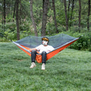 Single and Double Size Nylon Fabric Portable Travel Hammock