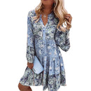 Women's Floral Print Mini Dress