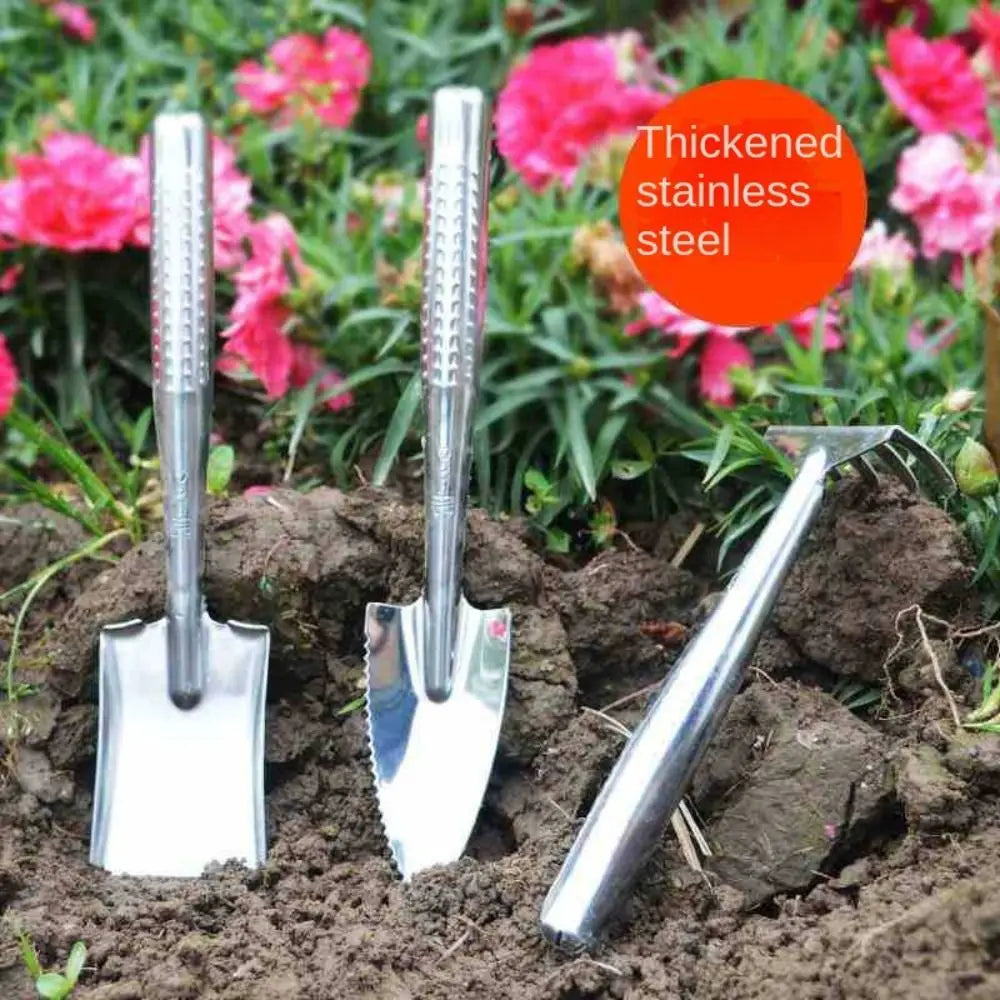 Stainless Steel Gardening Spade Digging Weeding Garden Shovel