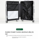 20 inch Aluminum Boarding Box Front Opening Suitcase