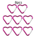 Heart Shape Keychain Clip