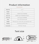 Nylon Waterproof Camping Tent Backpack