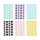 28Pcs Colorful Cute Star Shaped Acne Treatment Sticker