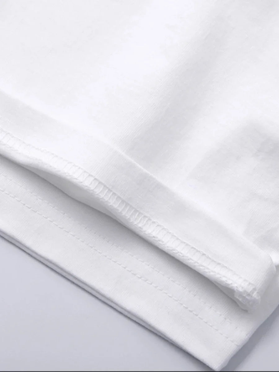 Summer 100% Cotton Women's T-shirt