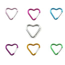 Heart Shape Keychain Clip