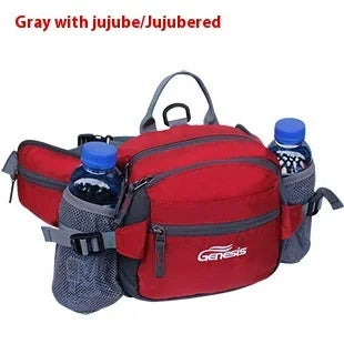 Bike Riding Cycling Running Fishing Hiking Waist Bag Fanny Pack Outdoor Belt Kettle Pouch Gym Sport Fitness Water Bottle Pocket