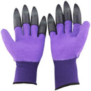 4/8 Hand Claw ABS Plastic Garden Rubber Gloves