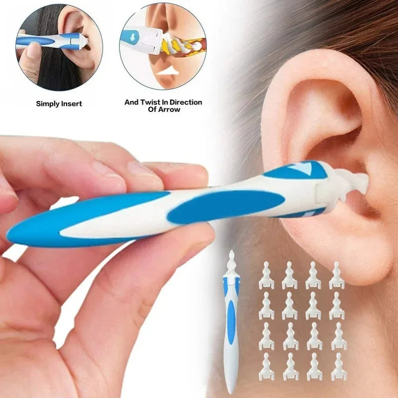 New Ear Wax Arrival Spiral Silicon Removal Tool