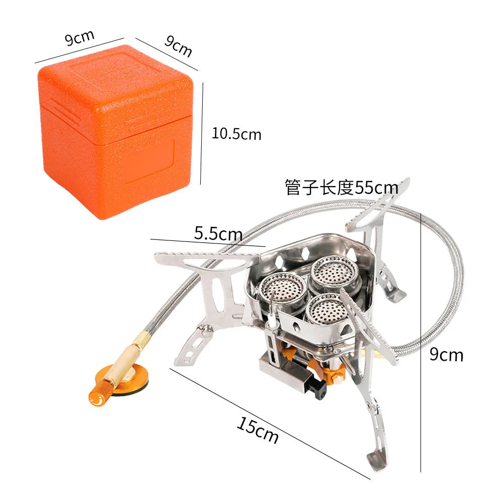 3 Heads Gas Stove