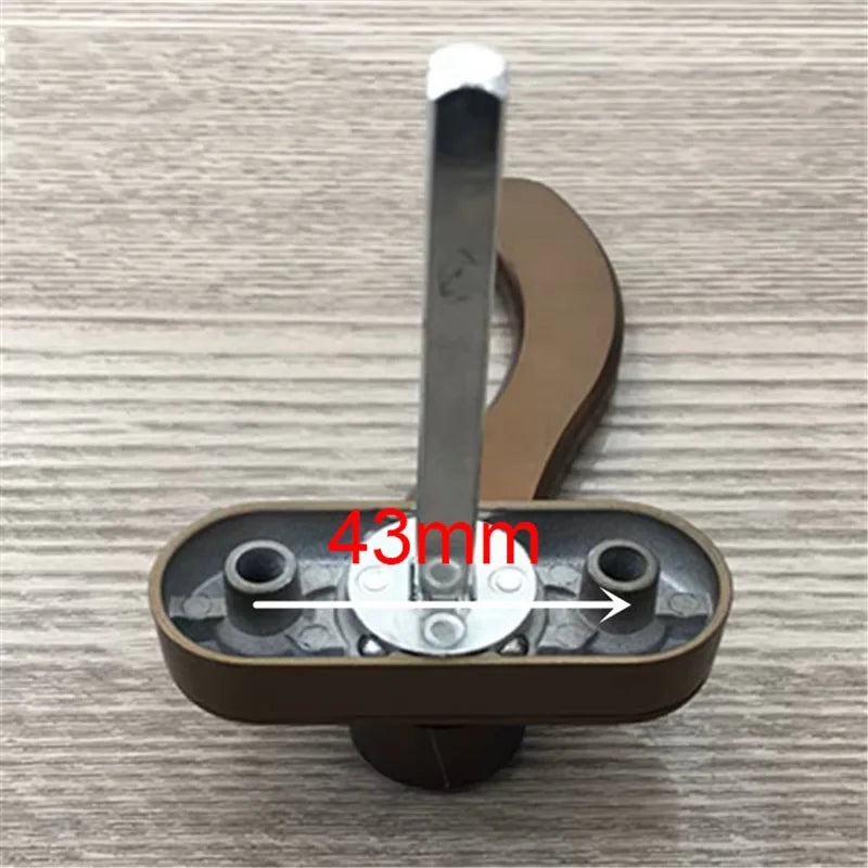 Aluminum Casement Window 7*7mm Square Handle