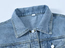 Denim Woman Jacket Winter 2024 Oversize Jean Jacket Long Sleeve Turn-down Collar Female Outerwear Fall Loose Korean Fashion