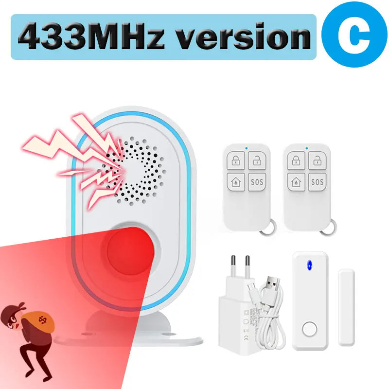 433mhz Option C / UK Plug