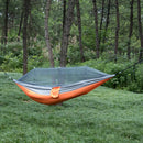 Single and Double Size Nylon Fabric Portable Travel Hammock
