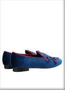 Double Monk Men Velvet Shoes Made Adult Fashion Dress Moccasins Luxury Designer Brand Men Loafers Plus-Size