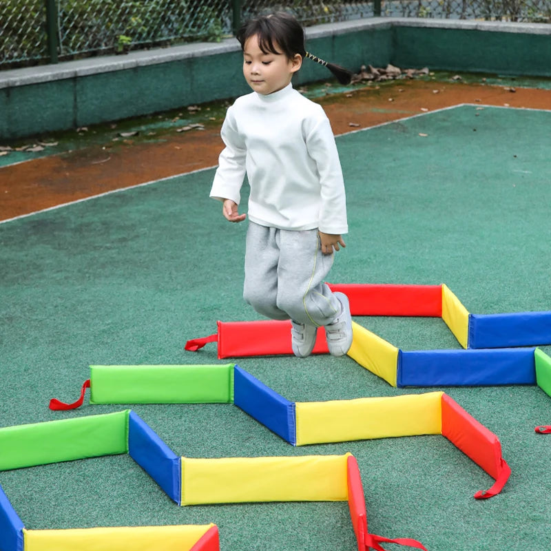 Outdoor Games Jump Frame Drill Holes Toys