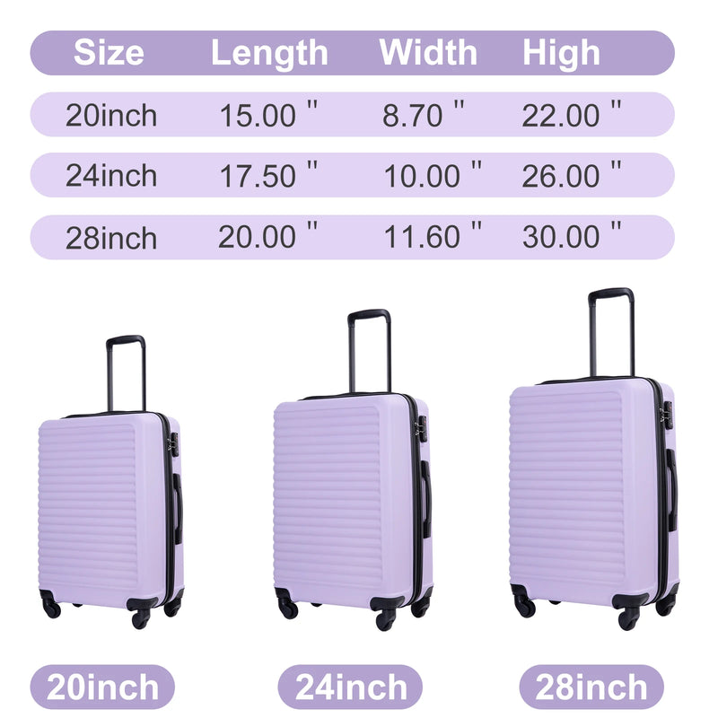 20 inch Lightweight Carry on Luggage
