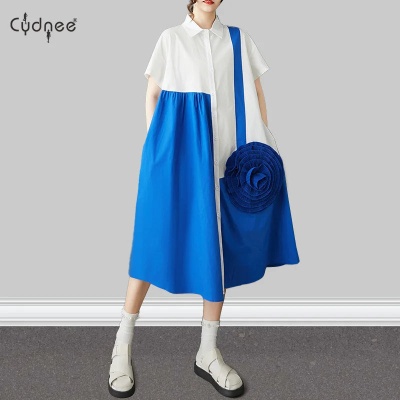 Women 3D Japanese Style Dress Shirt