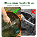 1pc Ergonomic Metal Lawn Mower