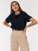 Summer 100% Cotton Women's T-shirt