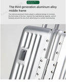 20 inch Aluminum Boarding Box Front Opening Suitcase