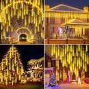Waterproof LED Meteor Shower Lights