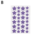 28Pcs Colorful Cute Star Shaped Acne Treatment Sticker