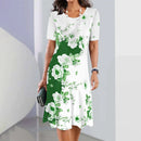 Women's Plus-Size Floral Dress