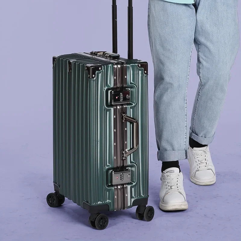 Combination Lock Carry on Luggage