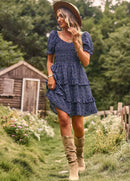 Women's Flower Print Dress