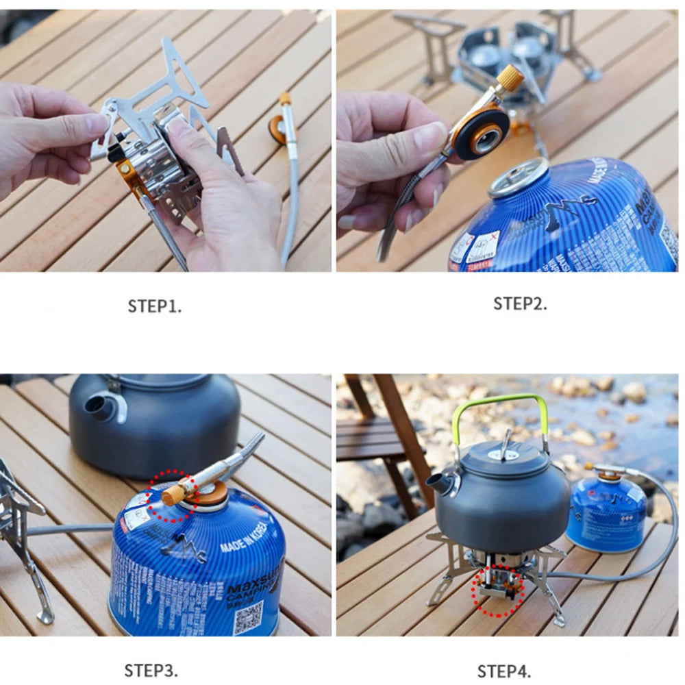 3 Heads Gas Stove
