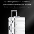 All-aluminum-magnesium alloy trolley suitcase