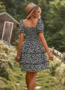 Women's Flower Print Dress
