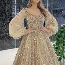 Women's French Vintage Evening Dress