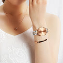 Luxury Fashion Rose Gold Stainless Steel Watch