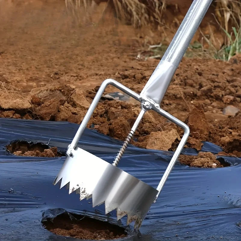 1pc Durable Metal Greenhouse Film Puncher