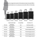 100% Aluminum-magnesium Travel Suitcase