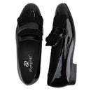 Piergitar New Style Handmade Patent Leather Shoes With Classical Brogue Printing And Suede Fringe Party/Wedding Men's Loafers