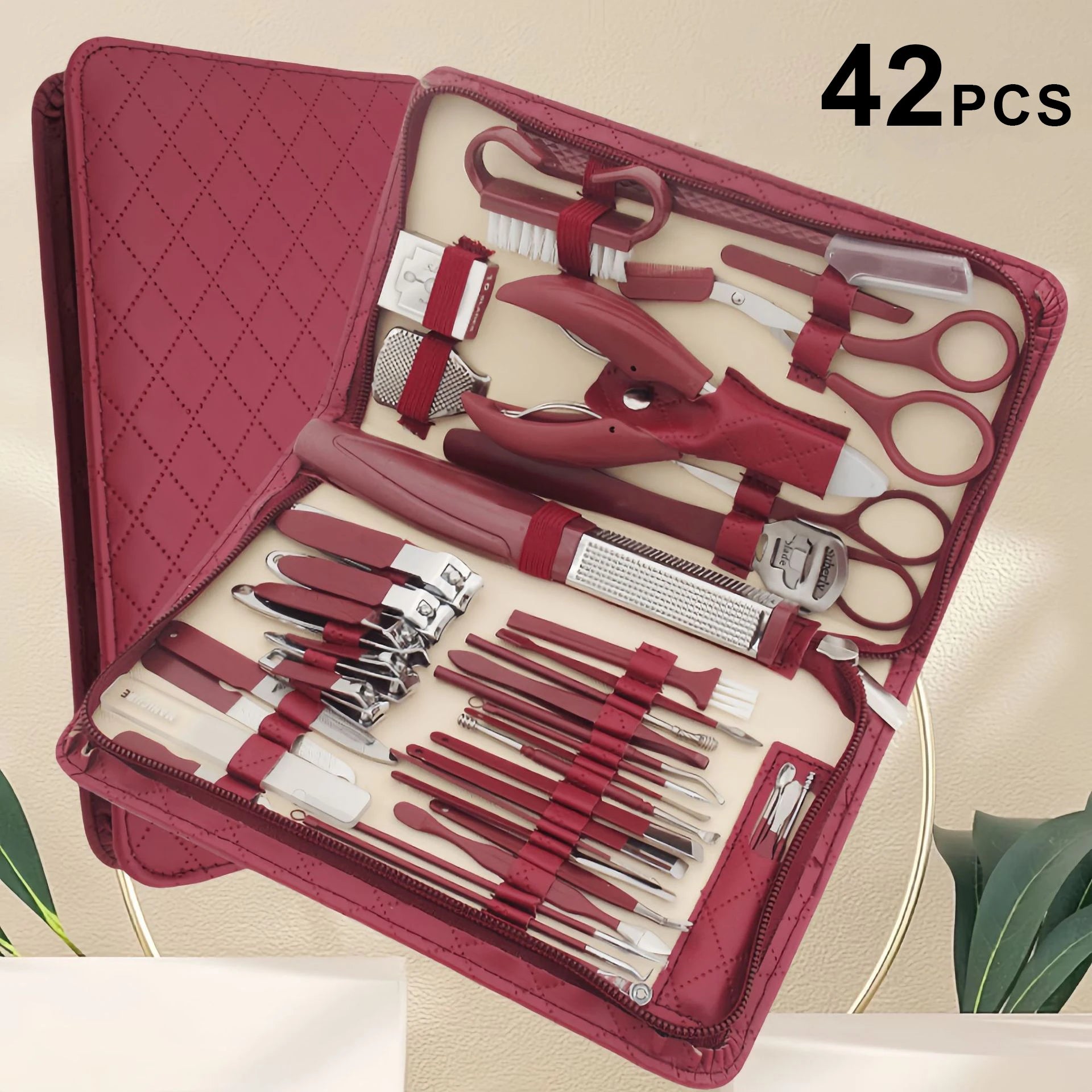 Angora red 42Pcs