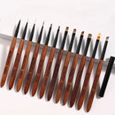 12 Style Nail Art Brushes Set