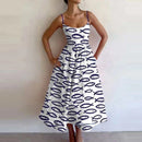 Low Cut Spaghetti Strap Dresses for Women