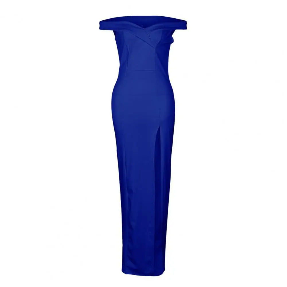 Women's Off Shoulder Maxi Dress