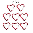 Heart Shape Keychain Clip