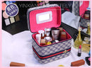 Leather cosmetic case