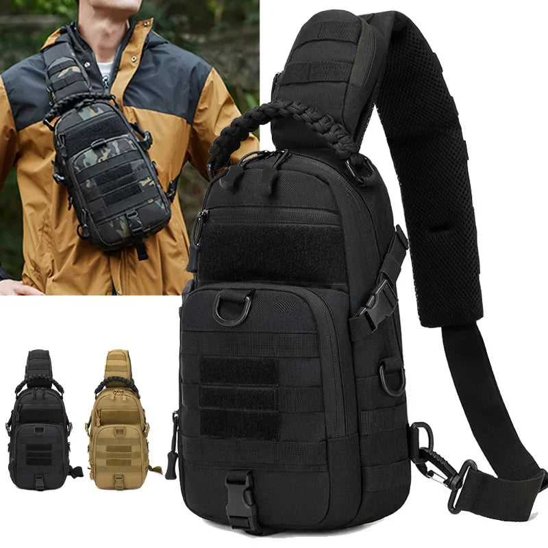 Men's Camping Chest Bag