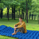 Outdoor camping super thick 4-inch inflatable sleeping mat