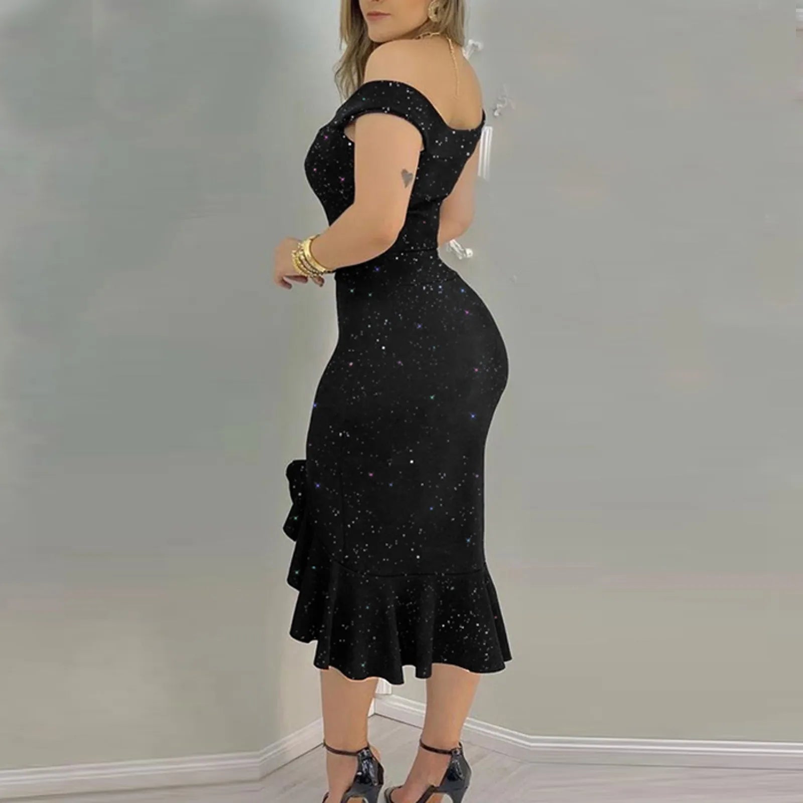 Women's Ruffle Dress