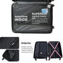 3 Piece TSA Lock Carry-on luggage (20inch 24inch 28inch)